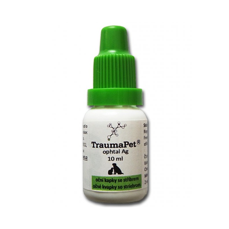 TraumaPet ophtal Ag očné kvapky 10 ml